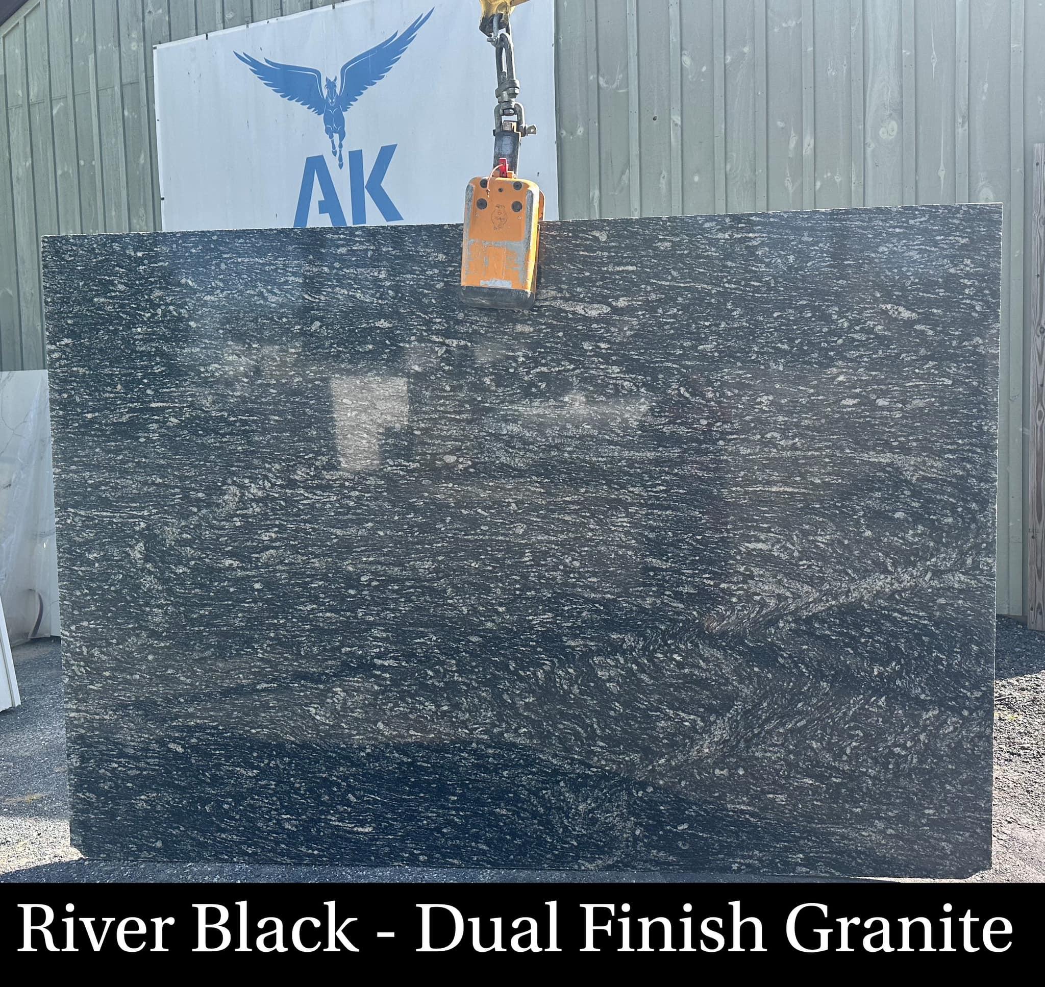 River Black - Dual Finish Granite